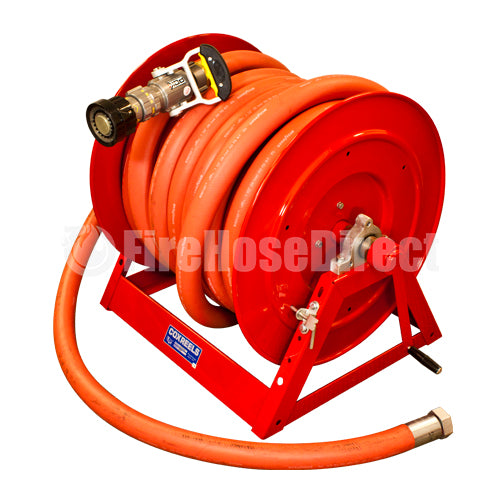 Live 1 1/2" Booster Fire Hose Storage Reel