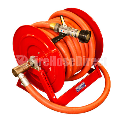 Live 1 1/2" Booster Fire Hose Storage Reel