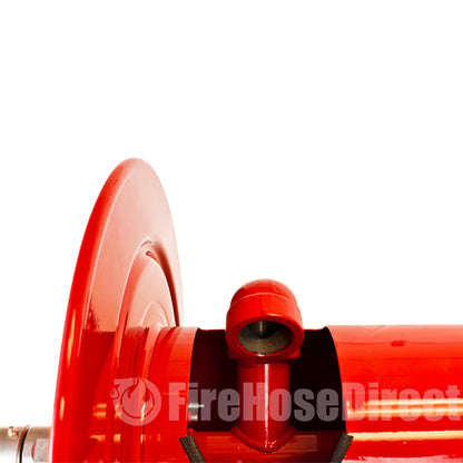 Live 1 1/2" Booster Fire Hose Storage Reel