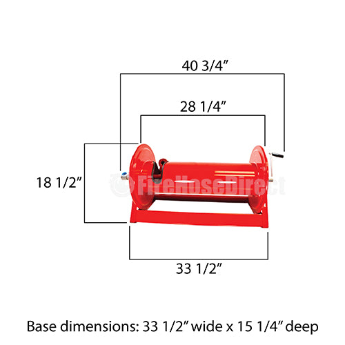 Live 1" Booster Fire Hose Storage Reel