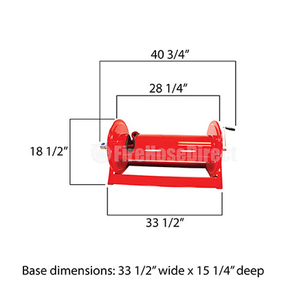 Live 1" Booster Fire Hose Storage Reel