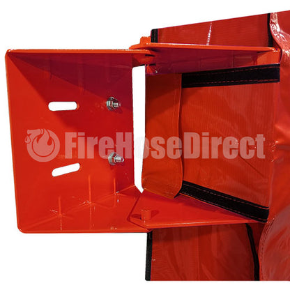 Red 1 1/2" Fire Hose Storage Reel Cover (Bilingual)