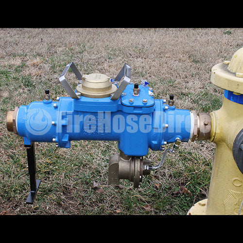 Backflow Preventer With Water Meter and Relief Valve