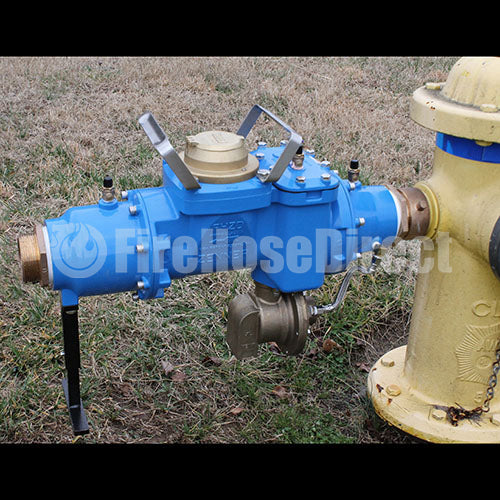 Backflow Preventer With Water Meter and Relief Valve