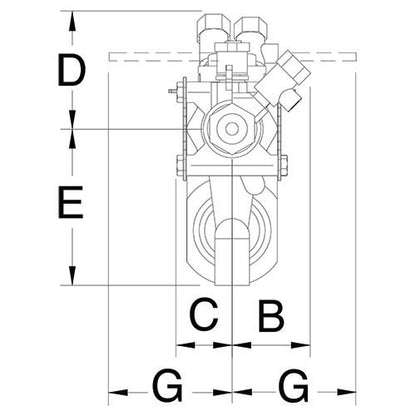 Fire Hydrant Backflow Preventer With Relief Valve