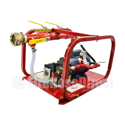 Two Outlet 3 GPM 500 PSI Electric Fire Hose Tester