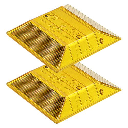 Yellow Reflective Road Marker (2 Pack)