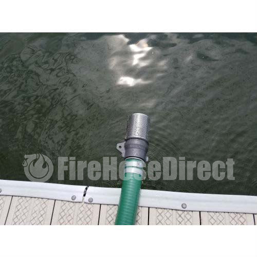 Aluminum 2" NPSH Barrel Strainer with Foot Valve