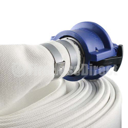 Blue 2" Polypropylene Female Safety Bump Cap