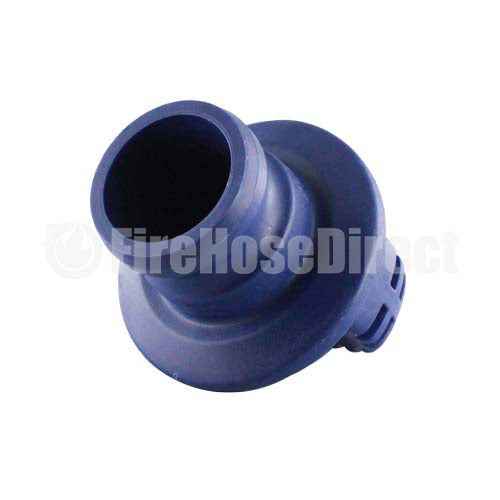 Blue 2" Polypropylene Male Safety Bump Plug