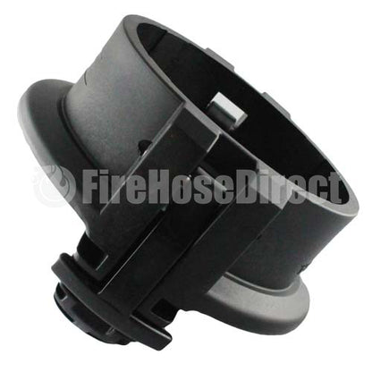 Black 4" Anti-Static Polypropylene Female Safety Bump Cap